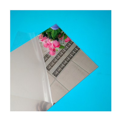satın al Tam Renkli Gül Altın Gümüş 4*8ft 4*6ft 5mm Plastik Ayna Akrilik Yaprak online manufacture