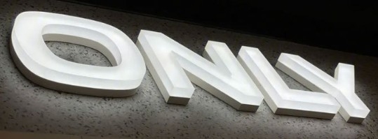 satın al Plastik Logo dökme Işıklı İşaret Akrilik Yaprak İşaret Dükkan için Mini Mektup online manufacture