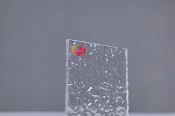 satın al Çeşitli kullanılabilirlik için yüzey desenli çok yönlü Şeffaf Akrilik PMMA Yaprak 3mm 5mm 6mm online manufacture