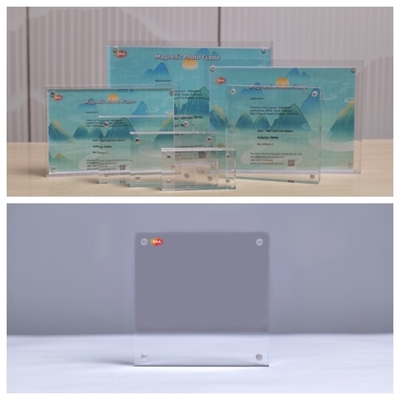 satın al Özel Açık 11x17 Inç 20mm Kalınlığı Manyetik Akrilik Fotoğraf Çerçeve online manufacture