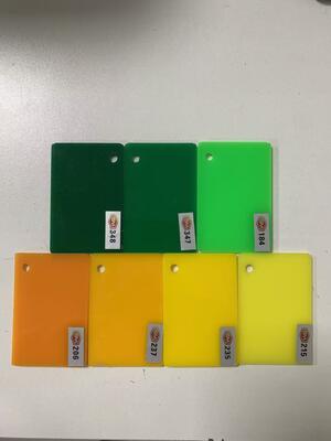 satın al Ticari ve ev DIY projeleri için 22 mm kolay işlenmesi dayanıklı renkli dökme akrilik levha online manufacture