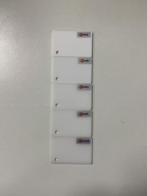 satın al Mutfak Dolabı Kapakları ve Banyo Tezgah Panelleri için SM Opak Beyaz Akrilik Levha online manufacture