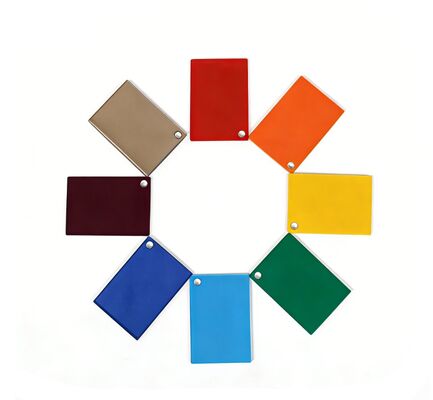 satın al Renkli Akrilik Levha 18mm UV Dayanımlı Renkli Akrilik Panel Otobüs Durağı Sığınağı İçin online manufacture