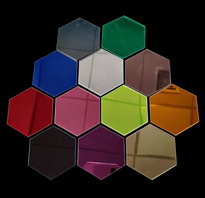 satın al Esnek 0.8mm-6mm renkli ayna akrilik levha online manufacture