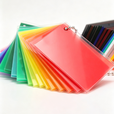 satın al DIY ve Ekran için 1220 * 2440mm Özelleştirilebilir Renkli Yüksek Işık Geçirgenliği Akrilik Levha ve Panel online manufacture