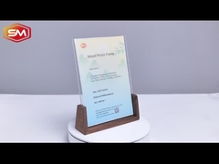 Ahşap Tabanlı Akrilik Fotoğraf Çerçevesi