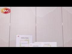 T şekli Akrilik Ahşap iki çukurlu işaret tutucu