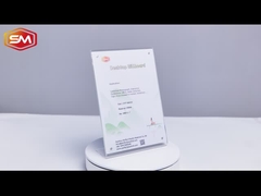 L şeklindeki manyetik akrilik işaret tutucusu