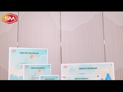 T şeklinde yuvarlak köşe manyetik akrilik tabela tutucusu