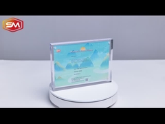 Hızlı teslimat Çift taraflı düz akrilik fotoğraf çerçevesi