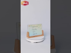 Ahşap Tabanlı Akrilik Fotoğraf Çerçevesi