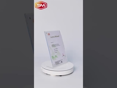 L şeklindeki manyetik akrilik işaret tutucusu