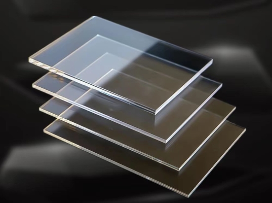Özel 1.8mm-40mm Açık PMMA Sürekli Açık Sert Plastik Yapraklar 4x8 Boyutu 1220*2440m