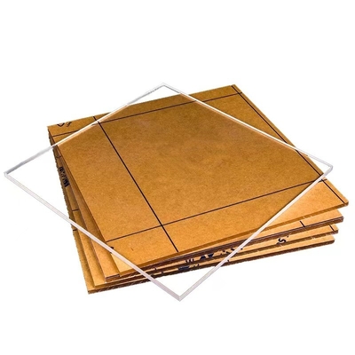 Açık Akrilik Yaprak 3mm x 1220mm x 1830mm İşaret Gösterileri Sanatsal Yaratımlar için