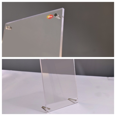Stand Tezgâh Lucite A5 Resim Ekranı ile Akrilik Fotoğraf Çerçevesi