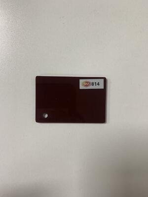 Mobilya Yüzey Tasarımı için 18mm Kalınlığında Darbeye Dayanıklı Zengin Kahverengi Dökme Akrilik Levha