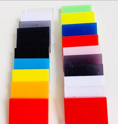 Elektronik cihaz kabukları için 20 mm toz geçirmez renkli akrilik levha