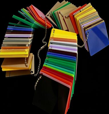 Renkli Akrilik Yaprak Kullanıcı İhtiyaçları İçin Özel Renk