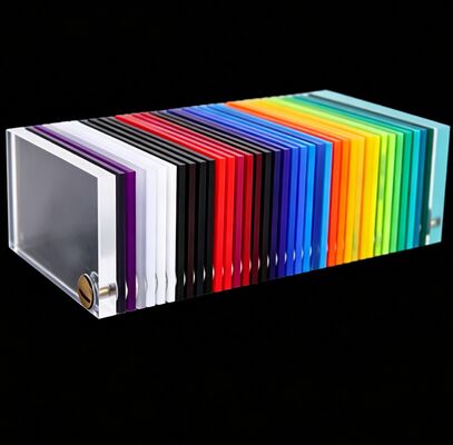 Özel Boyut Renkli Şeffaf Akrilik Levha 3-6mm Toptan Tedarikçi