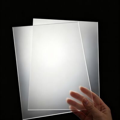 Ekipman kapağı için 2 mm buzlanmış akrilik levha