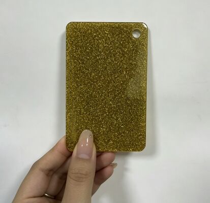 Sarı Parlak 3mm Akrilik Yaprak Panel Taşı